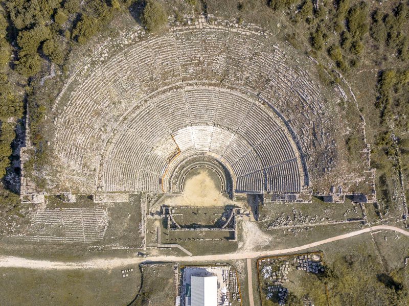 Συντήρηση, αποκατάσταση , ανάδειξη του θεάτρου και των άλλων μνημείων του Iερού της Δωδώνης- Φάση Α